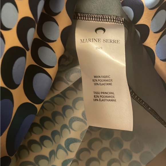 Marine Serre Moonfish second skin top - Picture 6 of 6